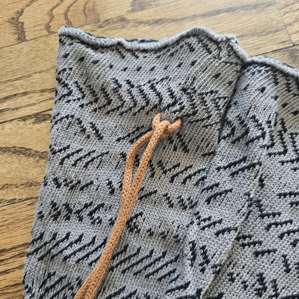 Tall Boot Socks Tassle waffle knit detail - Picture 5 of 5